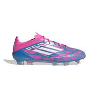 adidas F50 Elite Gras Voetbalschoenen (FG) Blauw Roze Wit - thumbnail