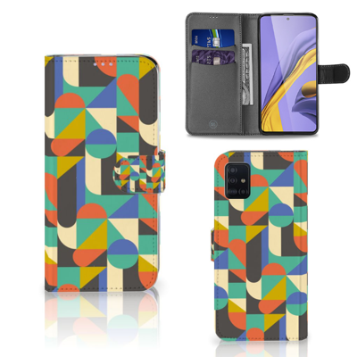Samsung Galaxy A51 Telefoon Hoesje Funky Retro Samsung Galaxy A51 Telefoon Hoesje Funky Retro