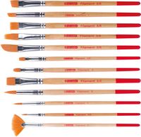 Talens Art Creation aquarelpenselen polyester assorti, set van 12 penselen