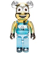 MEDICOM TOY figurine Be@rbrick Dave Chrome 1000% - Jaune