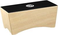Meinl Percussion Bongo Cajon Instrument BCA2NT/EBK-M, rugvriendelijke trommelkist, met snare, bas en bongo-geluid, slagvlak zwart
