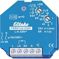 Eltako Radiactor stroomstoot-schakelrelais 230V voor 2-polig schakelen van L en N, 1 stuk, FSR61LN-230V