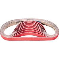 PFERD 799680 korte banden BA, uitvoering keramische korrel Co-Cool, 80 korrelgrootte, 480 mm x 16 mm, 100 stuks