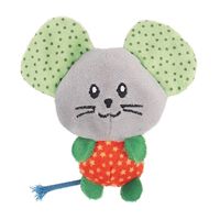 ROSEWOOD LITTLE NIPPERS MIGHTY MUIS MET CATNIP 10,5X10X3,5CM