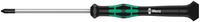 Wera 2055 PZ Kraftform Micro Pozidriv Schroevendraaier, PZ 1 x 80 mm - 1 stuk(s) - 05118032001