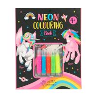 Ylvi & the Minimoonis - Colouring Book w/ neon Markers (0410331)