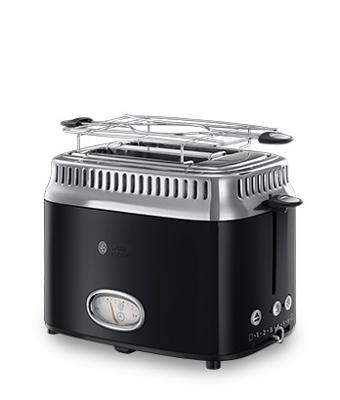 Russell Hobbs 21681-56 broodrooster 2 snede(n) Zwart 1300 W