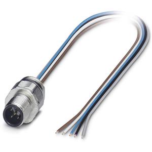 Phoenix Contact 1671124 Sensor/actuator steekconnector M12 Aantal polen: 5 Stekker, inbouw 0.50 m 1 stuk(s)