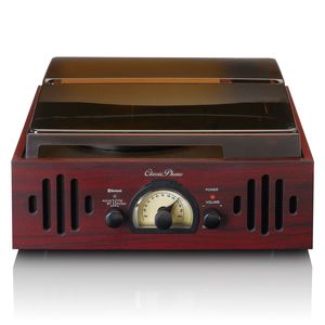 Lenco Classic Phono TT-43WA Draaitafel met riemaandrijving Hout