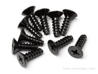 HPI - Tp Flat Head Screw M4 X 12mm (10pcs) (Z643) - thumbnail