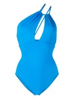 BONDI BORN maillot de bain Kyra à épaules dénudées - Bleu