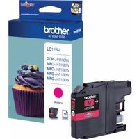 Brother LC-123M inktcartridge 1 stuk(s) Origineel Hoog (XL) rendement Magenta - thumbnail