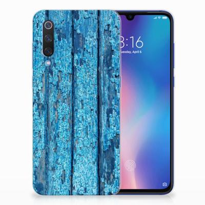 Xiaomi Mi 9 Bumper Hoesje Wood Blue