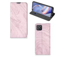 OPPO Reno4 Z 5G Standcase Marble Pink - Origineel Cadeau Vriendin - thumbnail