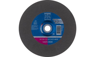 PFERD EH 230-2,9 SG CAST+INOX 61324832 Doorslijpschijf gebogen 230 mm 25 stuk(s) RVS, Gietijzer, Gegoten staal