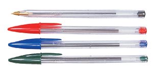 Balpen Bic Cristal Tubo 50 assorti medium