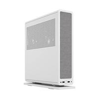 Fractal Design Ridge White - PCIe 4.0 riser kaart inbegrepen - 2x 140mm PWM Aspect ventilatoren inbegrepen - Type C USB - m-ITX PC Gaming Case