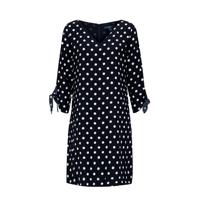 ESPRIT Women Collection mini jurk met stippen zwart