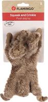 JCHIEN FORRE Konijn, bruin, S, 16 x 24 x 14 cm