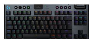 Logitech G915 X LIGHTSPEED TKL Low-Profile Wireless Gaming Keyboard gaming toetsenbord Double-Shot PBT, RGB, LIGHTSPEED draadloos / Bluetooth / USB-C