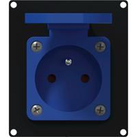 Caymon CASY285F/B contactdoos met penaarde module voor CASY-chassis