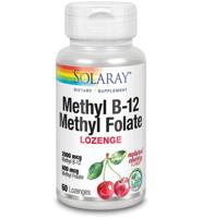 Solaray Vitamine B12 & Folaat (60zt)