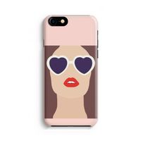 Red lips: Volledig Geprint iPhone 7 Hoesje