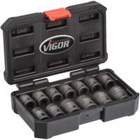 Vigor V5550S Kracht-dopsleutelinzetset 1/2 (12.5 mm) 13-delig