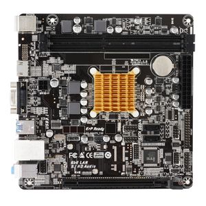 BioStar A68N-2100K Moederbord met CPU Socket AMD AM4 Vormfactor Mini-ITX Moederbord chipset AMD® A520