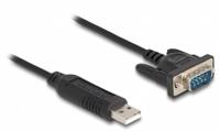 DeLOCK USB 2.0 to serial RS-232 adapter with compact serial connector housing 50 cm FTDI