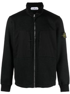 Stone Island veste à col montant - Noir