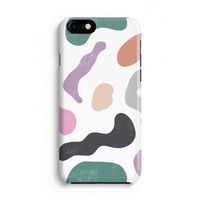 Memphis Shapes: iPhone 8 Volledig Geprint Hoesje - thumbnail