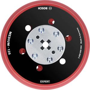 Bosch Accessories 2608900004 Expert Multihole (Expert met meerdere gaten) universele steunpad, 125 mm, medium Diameter 125 mm