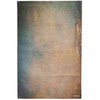 Bresser Achtergronddoek van 100% Katoen - 80 x 120cm - Abstract Brown Blue