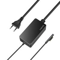 Lader/voeding met 65 W voor Surface laptop, Surface Pro, Surface Go, Surface Book, extra USB-poort