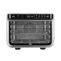 Ninja Foodi 10-in-1 Multifunctionele Oven, Draagbare Mini-Oven voor Aanrecht en Werkbladen, Multifunctionele Oven met 10 Kookfuncties; Airfryen, Braden, Grillen, Bakken en Meer, Zilver/Zwart DT200EU