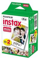 Fujifilm 16386016 Instax Mini Film (40 opnames) multipack, wit