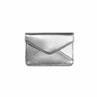 Denise Roobol Vegan Portemonnee Mini Wallet Silver