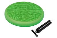 Schildkröt Fitness Balance-kussen, groen, inclusief handpomp, in 4-kleuren karton, 960030,M,limegreen