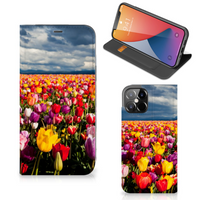 iPhone 12 Pro Max Smart Cover Tulpen - thumbnail