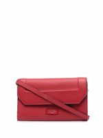 Lancel sac porté épaule à bride détachable - Rouge