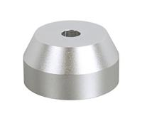 Dynavox Aluminium single puck ASP1, zilver, aluminium