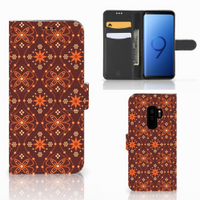 Samsung Galaxy S9 Plus Telefoon Hoesje Batik Brown