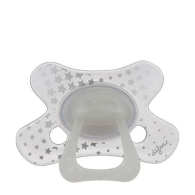 Difrax fopspeen Natural 20+ mdn (2 stuks) Glow in the Dark Difrax fopspeen Natural 20+ mdn (2 stuks) Glow in the Dark