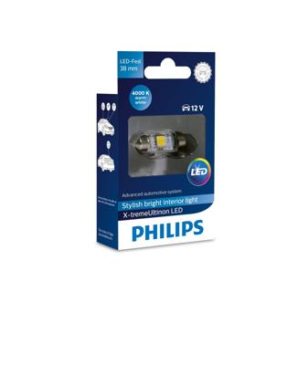 Philips X-tremeVision LED LED-FEST [38 mm], binnenverlichting auto