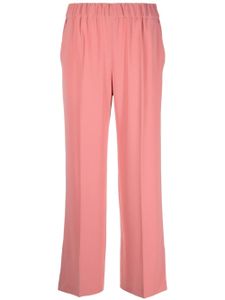 Alberto Biani pantalon ample à coupe courte - Rose