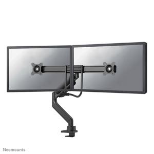 Neomounts DS75-450BL2 Monitor-tafelbeugel 2-voudig 43,2 cm (17) - 81,3 cm (32) Zwart, Zwart/blauw In hoogte verstelbaar, Kantelbaar, Zwenkbaar, Roteerbaar