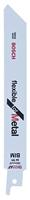 Bosch Professional 5 stuks Reciprozaagblad S 922 AF Flexible for Metal (voor metaal, 150 x 19 x 0,9 mm, Accessoires reciprozaag)