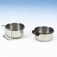 Nobby RVS Vogelbak met schroefhouder, 0,15 liter