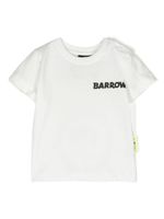 Barrow kids t-shirt en coton à logo imprimé - Blanc